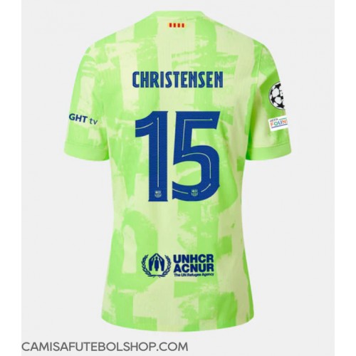 Camisa de time de futebol Barcelona Andreas Christensen #15 Replicas 3º Equipamento 2024-25 Manga Curta